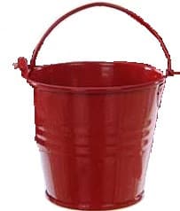 Secchiello rosso