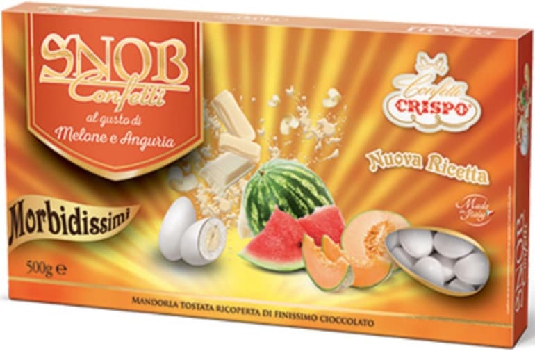 500 gr Confetti Snob alla frutta gusto Melone e Anguria