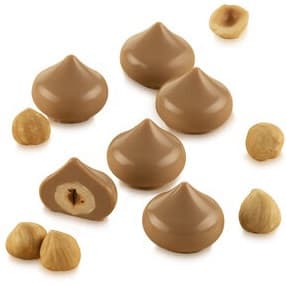 Kiss Silikomart – Stampo in Silicone per Cioccolatini 3D, 15 Gocce Ø28×H24mm