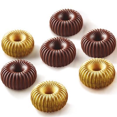 Stampo Corona Tridimensionale di Cioccolato o Choco Crown 3D