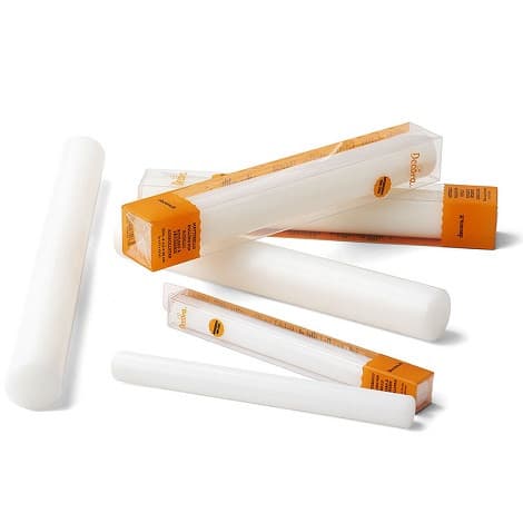 Mattarello Liscio Antiaderente in Nylon Decora (25/50cm) – Per Stendere Ogni Tipo di Impasto