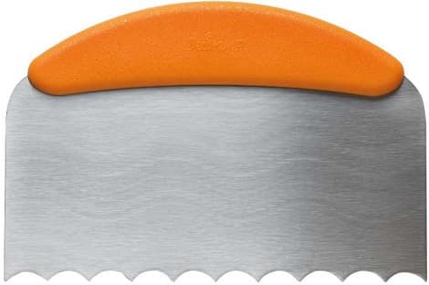 Decora Spatola Decorativa Nastro (22,5×11cm) – Tarocco in Acciaio per Torte Alte