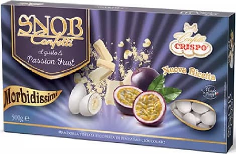 Snob Passion Fruit confetti bianchi Crispo 500 g
