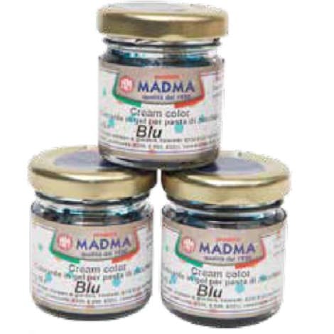 Colorante Alimentare in Gel Concentrato MADMA | Blu (25g) | Professionale per Pasta di Zucchero, Fondente e Creme