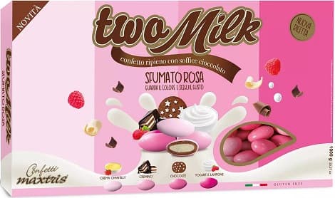 Two Milk Sfumato Rosa confetti rosa sfumati Maxtris 1 Kg