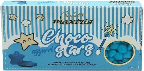 Maxtris Stelline Azzurro confetti azzurri 500 g