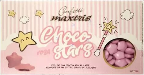 Maxtris Stelline Rosa confetti rosa 500 g