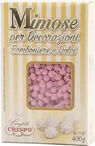 Mimose Rosa riccetti di zucchero 400 g Crispo