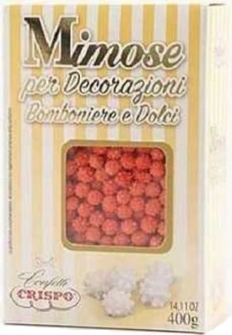 Mimose Rosse riccetti di zucchero 400 g Crispo