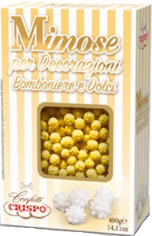 Mimose Gialle riccetti di zucchero 400 g Crispo