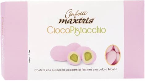 Ciocopistacchio Rosa Maxtris confetti rosa 500 g