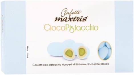 Ciocopistacchio Celeste Maxtris confetti celesti 500 g