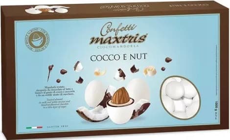 Maxtris Cocco e Nut confetti bianchi 1 Kg