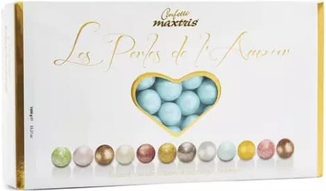 Les Perles Bleu Maxtris le perle celeste confetti celesti perlati 1 Kg