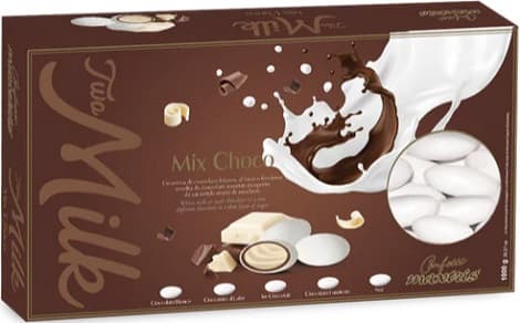 Two Milk Mix Choco confetti bianchi Maxtris 1 kg
