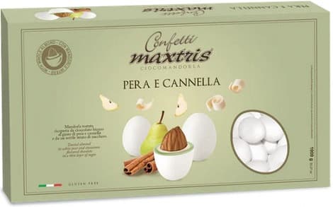Maxtris Pera e Cannella confetti bianchi 1Kg