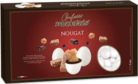 Maxtris Nougat confetti bianchi 1 Kg