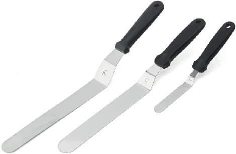 Spatola Angolare Inox Silikomart (20/38cm) – Lama Flessibile con Manico Ergonomico