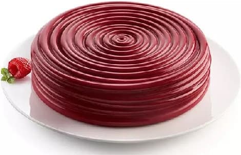 Vinile Silikomart (Ø19,5×H5cm) – Stampo in Silicone per Torte Tonde Stile Vintage