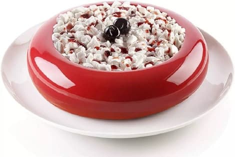 DOT Silikomart (Ø20×H5,8cm) – Stampo in Silicone per Semifreddi e Torte Tonde 3D
