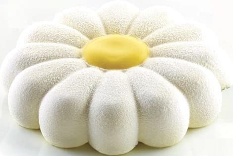 Primavera Silikomart stampo silicone per torte a forma di fiore margherita ø22xh5 cm