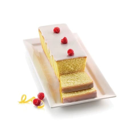 Plumcake Silikomart (24/30cm) – Stampo in Silicone con Anello di Sicurezza