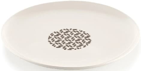 Stencil Foglia Silikomart (2 Pz) – Stampo in Silicone Giallo per Decori Foglie Ø10×H0,1cm