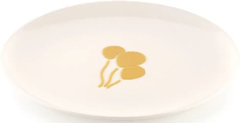 Stencil Palloncino Silikomart (2 Pz) – Stampo in Silicone Giallo Naturae per Decori Palloncini 11,9×6,2×H0,1cm
