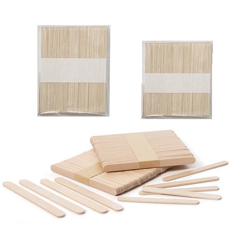 Stecche per Gelato in Legno di Faggio 93/113mm – Confezione 2400 Pezzi Decora