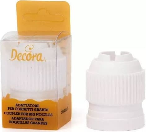 Adattatore per Cornetti 3D con Cappuccio in Plastica Decora – Cambia i Beccucci alla Sac à Poche Senza Svuotarla