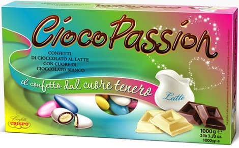 Ciocopassion colori assortiti Crispo confetti colorati 1 Kg