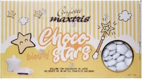Maxtris Stelline Bianche confetti bianchi 500 g