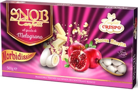 Snob al Melograno Crispo confetti bianchi 500 g