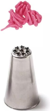 Cornetto Multiforo n 234 Decora in Acciaio Inox | Beccuccio Multi‑Foro per Fiori e Capelli