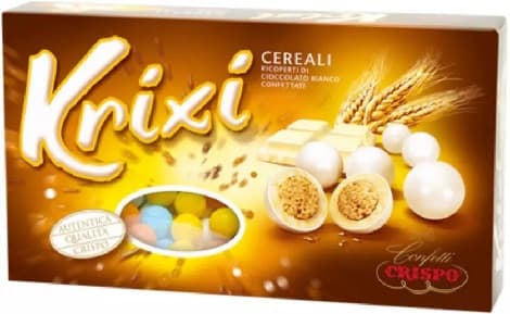 Krixi Assortiti Crispo confetti colorati tondi ai cereali 900 g