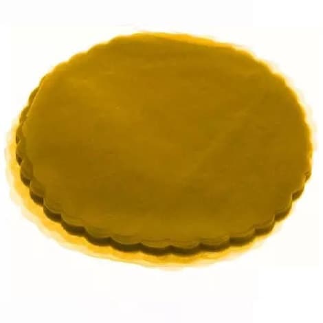 Velo Tulle Orlato Nocciola 50pz