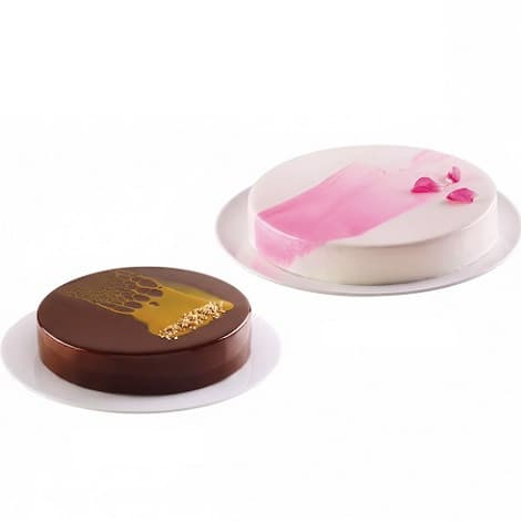 Perla Silikomart (Ø20/24cm) – Stampo in Silicone per Torta a Disco Alta 4cm