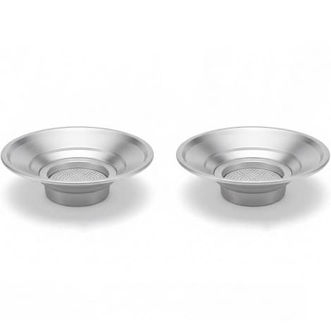 Colafritto da Portata in Alluminio Professionale (Ø15/19cm) – Vassoietto o Piatto per Monoporzioni – Linea Liotti