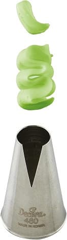 Cornetto Decora N. 480 | Beccuccio Speciale in Acciaio Inox per Saint Honore’ Ø2,5×4cm