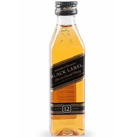 Johnnie Walker Black Label Mignon 5cl 40% – Whisky Scozzese 12 Anni