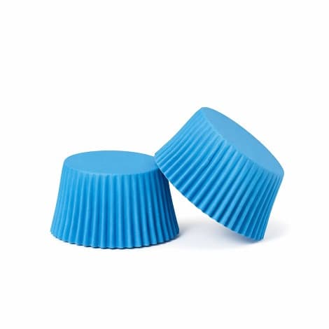Pirottini Mini Bon Bon Celesti in Carta Forno (Ø2×H1,5cm) – Per Dolcetti e Confetti (1000 Pz)