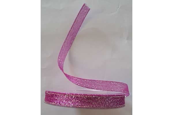 Nastro Fucsia Glitterato 20mmx23mt