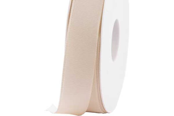 Nastro Doppio Raso Avorio/Panna 10mmx50mt