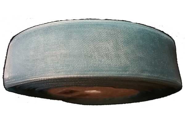 Nastro in Organza Celeste 25mmx45mt