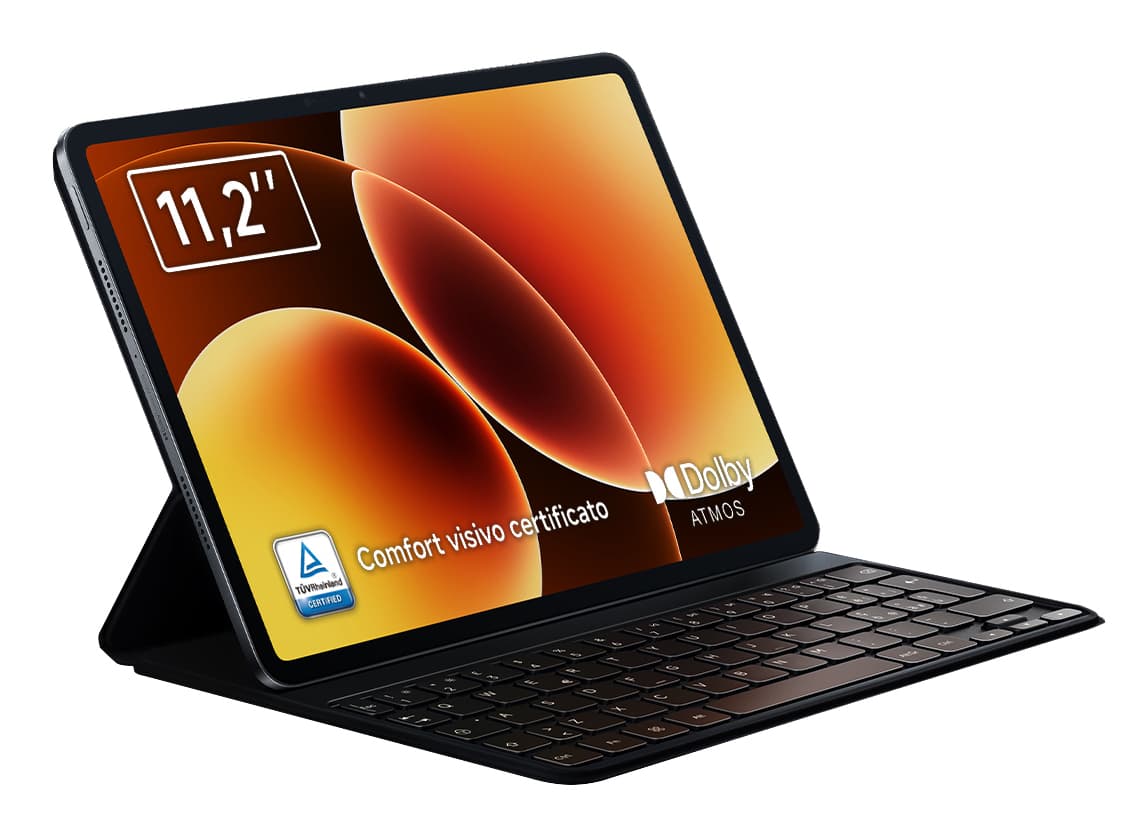 Xiaomi Pad 8 + Keyboard 128 GB (11.2") 8 GB Wi-Fi 7 Grigio GARANZIA ITALIA