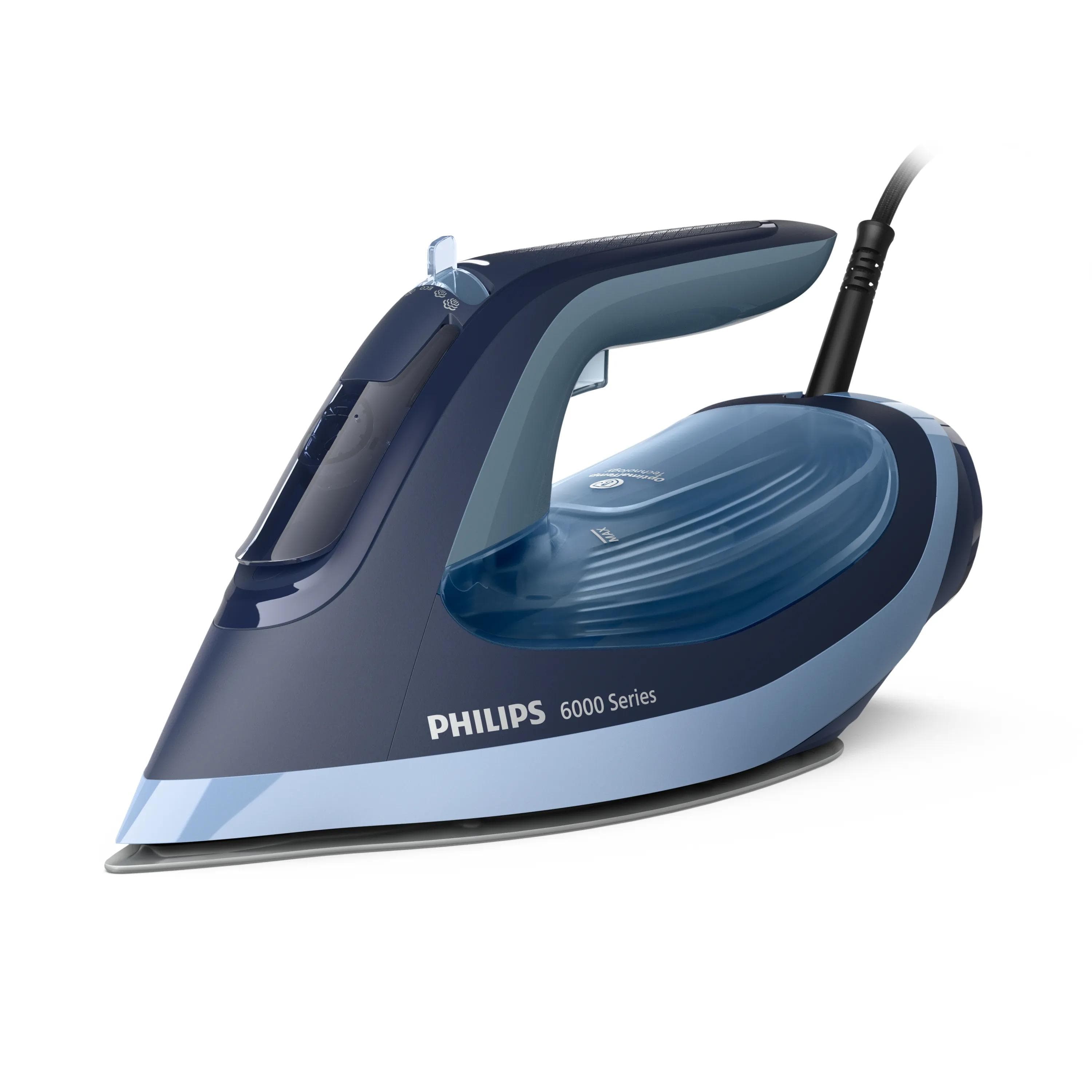Philips Serie 6000 Ferro da stiro a vapore OptimalTemp GARANZIA ITALIA