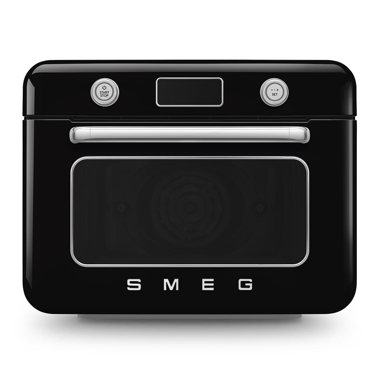 Smeg Forno combinato a vapore da appoggio 50's Style - Nero - COF01BLEU GARANZIA ITALIA