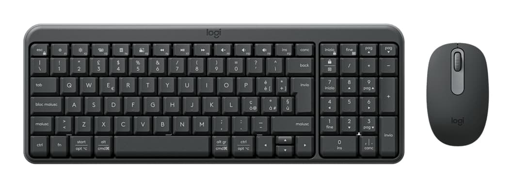 Logitech MK250 combo tastiera compatta Bluetooth + Mouse GARANZIA ITALIA