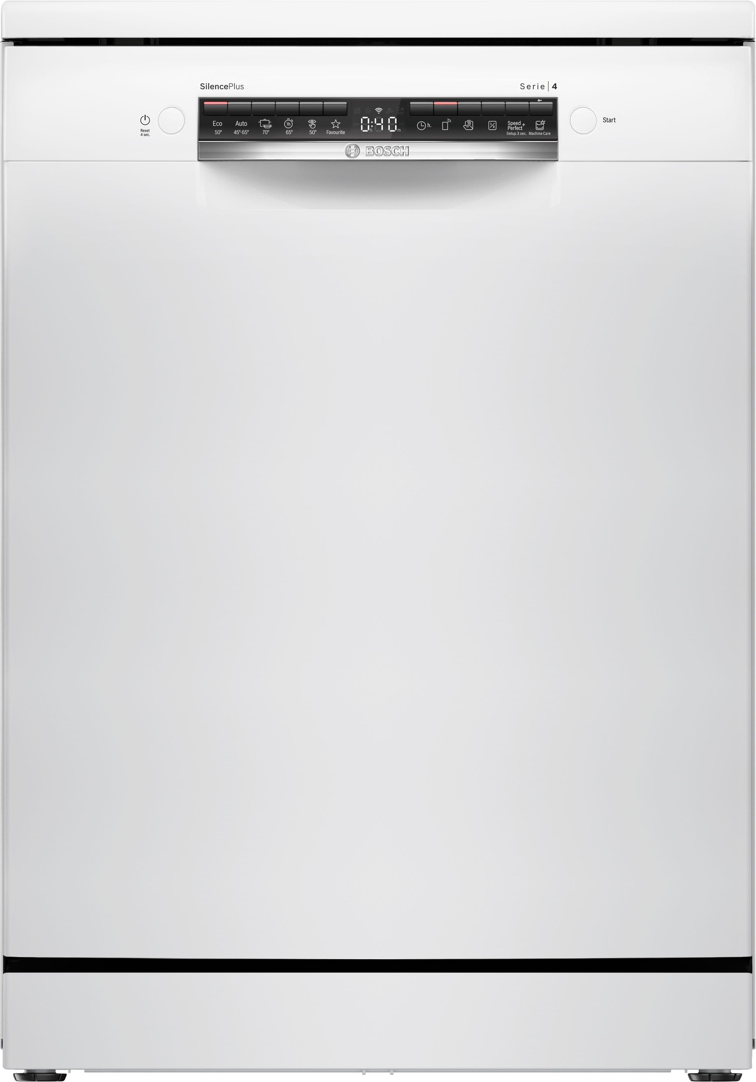 Bosch Serie 4 SMS4EVW08E Lavastoviglie da libera installazione 14 coperti Bianco Classe B GARANZIA ITALIA