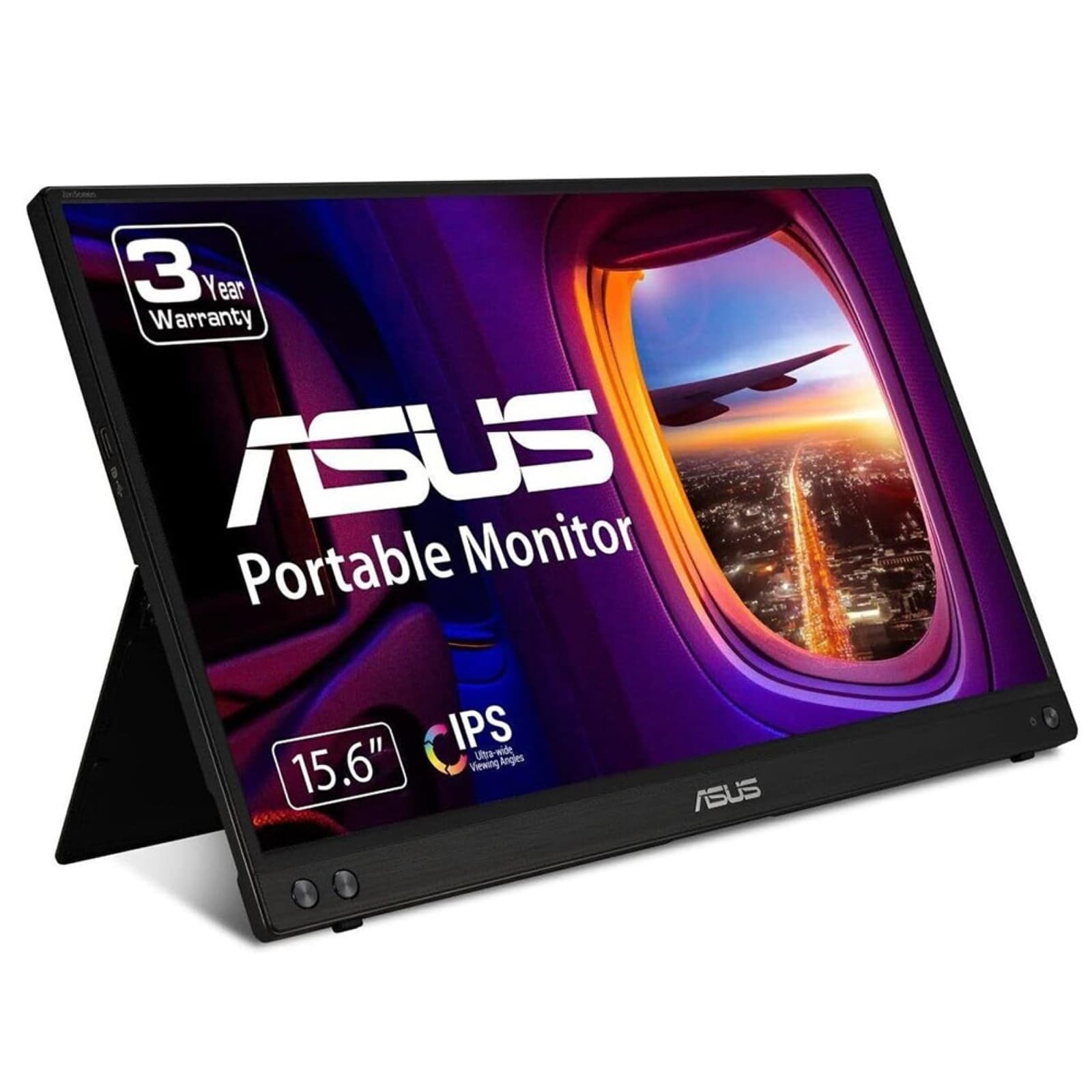 ASUS MB16ACV Monitor PC 39,6 cm (15.6") 1920 x 1080 Pixel Full HD LED Nero GARANZIA ITALIA